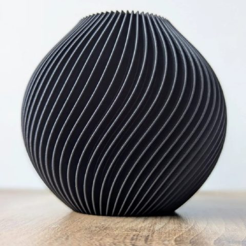 Vaza Helix Spiralată mare