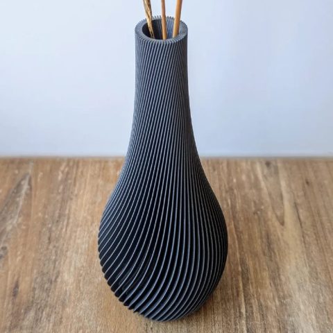 Vaza Helix Spiralată mică